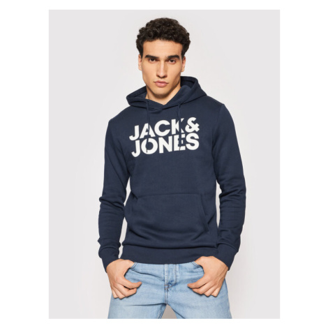 Jack&Jones Mikina Corp 12152840 Tmavomodrá Blazer Fit Jack & Jones