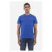 Tričko La Martina Man T-Shirt S/S Jersey Modrá