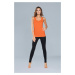 Ibiza T-shirt with wide straps - orange