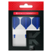 Target K-Flex modré, No2 letky a stredné násadky na šípky