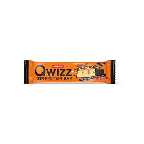 Nutrend QWIZZ Protein Bar 60 g, arašidové maslo