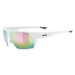 Športové okuliare Uvex Sportstyle 238 Farba: biela/ružová