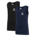 Hummel Funkčné tričko 'NOLAN'  námornícka modrá / čierna / biela