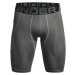 Under Armour Men's HeatGear Pocket Long Shorts Carbon Heather/Black Bežecká spodná bielizeň