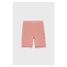 Detské krátke nohavice Guess ružová farba, s potlačou,