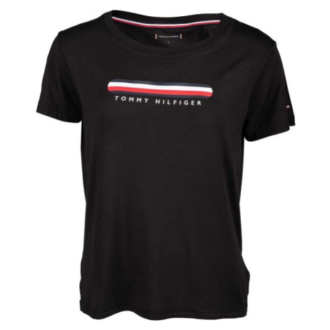 Tommy Hilfiger SS TEE Dámske tričko, čierna, veľkosť