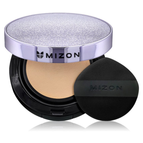 Mizon Vegan Collagen Cushion SPF38 PA++ dlhotrvajúci make-up v hubke s vysokou UV ochranou odtie