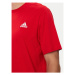 Adidas Tričko Essentials Single Jersey Embroidered Small Logo T-Shirt IC9290 Červená Regular Fit