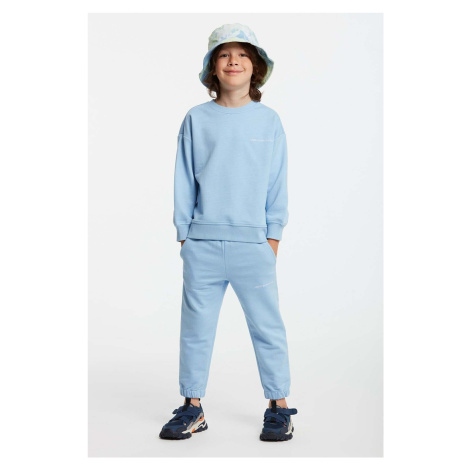 GRIMELANGE Majuro Boy Embroidered Blue Tracksuit Se