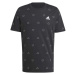 adidas SEASONAL ESSENTIALS MONOGRAM GRAPHIC T-SHIRT Pánske tričko, čierna, veľkosť