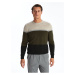 LC Waikiki Crew Neck Long Sleeve Color Block Men's Knitwear Sweater