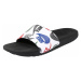 NIKE Plážové / kúpacie topánky 'Kawa'  modrá / červená / čierna / biela