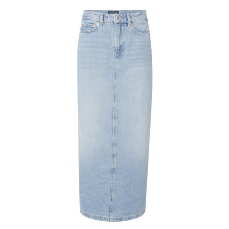 DRYKORN Sukňa 'ZYA'  modrá denim / svetlohnedá