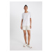 DeFactoFit Paperbag Short Leg Modal Shorts