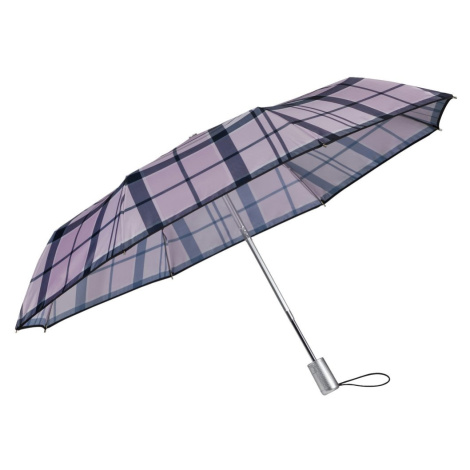 Samsonite Skladací automatický dáždnik Alu Drop S Safe 3 - fialová