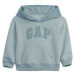 GAP FASHION LOGO Detská mikina, svetlomodrá, veľkosť