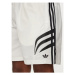 Adidas Športové kraťasy Q3 Atlanta IX6729 Biela Regular Fit