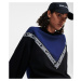 Mikina Karl Lagerfeld Bi-Colour Logo Sweatshirt Čierna