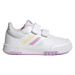 Dievčenská rekreačná obuv ADIDAS Tensaur Sport 2.0 CF K cloud white almost blue bliss lilac