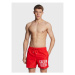 Calvin Klein Swimwear Plavecké šortky KM0KM00794 Červená Regular Fit