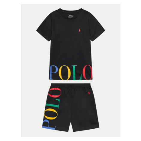 Polo Ralph Lauren Pyžamo 9P0029 Čierna Regular Fit