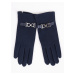 Dámske rukavice Yoclub RES-0095K-195C Navy Blue