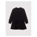 Kenzo Kids Každodenné šaty K12050 Čierna Regular Fit