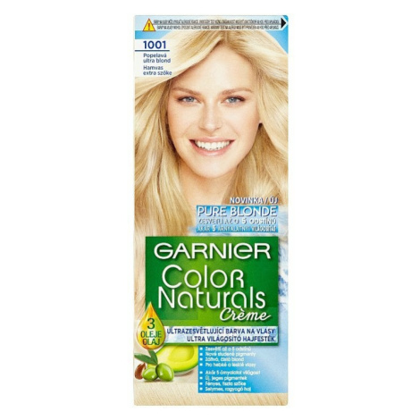Garnier Color Naturals permanentná farba na vlasy 1001 Popolavá ultra blond