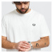 FRED PERRY Crew Neck Tee biele