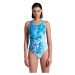 Arena seafloor swimsuit y back navy/turquoise multi xxl - uk40