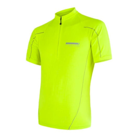 Men's Jersey Sensor Cyklo Entry Neon Yellow