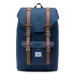 Herschel  Little America Mid Volume Backpack - Navy Tan  Ruksaky a batohy Modrá