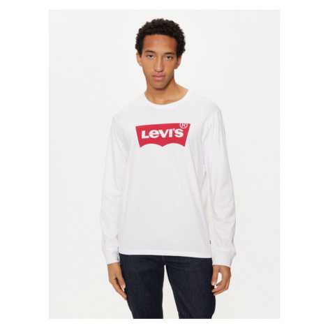 Levi's® S dlhými rukávmi Graphic Tee 36015-0010 Biela Regular Fit Levi´s