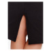 Tommy Jeans Puzdrová sukňa Logo DW0DW15430 Čierna Slim Fit