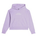 Dievčenská mikina s kapucňou 4F JUNIOR SWEATSHIRT-JAW23TSWSF645-52S-LIGHT VIOLET