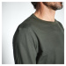 Tričko s dlhým rukávom 100 odolné zelené