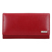 Dámska kožená peňaženka Lagen Líza - tmavo červená