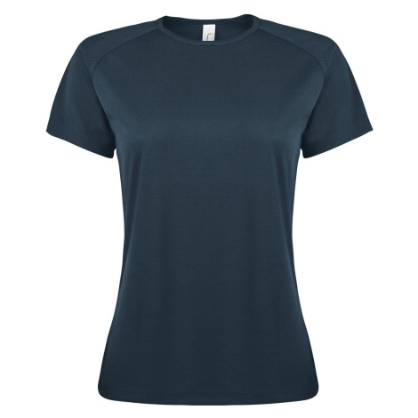 SOĽS Sporty Women Dámske funkčné triko SL01159 Petroleum blue