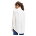 Košeľa Desigual dámska, biela farba, regular, s klasickým golierom