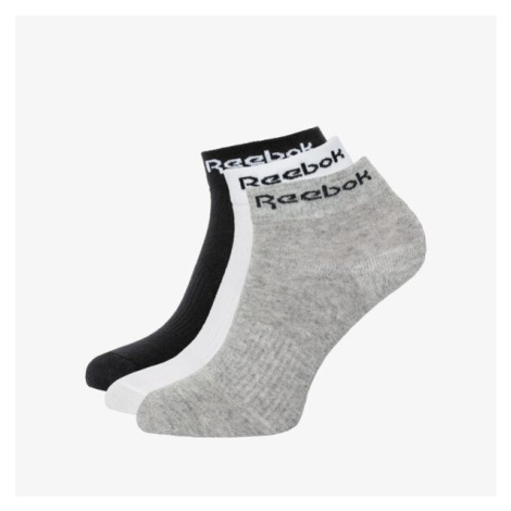 Reebok Ponožky Act Core Ankle Sock 3P