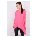 Oversize pink neon blouse