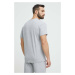 Pyžamové tričko HUGO šedá farba,s potlačou,50493057
