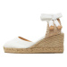 Castañer Espadrilky Carina/6/001 020964 Biela