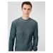 Koton Basic Knitwear Sweater Half Turtleneck Slim Cut