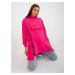 Fluo Pink Cotton Base Hoodie