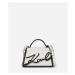 Kabelka Karl Lagerfeld K/Signature 2.0 Sp Sm Cb White/Black