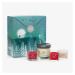 Yankee Candle Votive Candle 3-Pack + Tumbler Candle Gift Set - Vanilla Créme Brulee, Christmas E