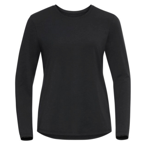 Odlo T-SHIRT CREW NECK L/S HALDEN Dámske tričko s dlhým rukávom, čierna, veľkosť
