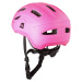 Alpine Pro Owero Detská cyklistická prilba KHEA003 pink glo