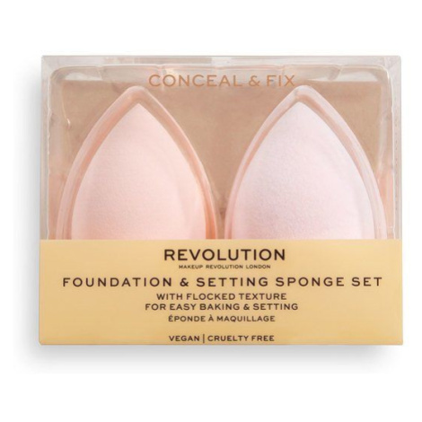 Revolution Conceal & Fix Setting Set hubka na makeup